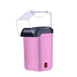 Maxbell Hot Air Electric Popcorn Popper Maker Machine Fat-Free Removable Cover Pink