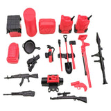 Max Game Model Accessories Military Game Equipment Suits RC Car for PUBG Games
