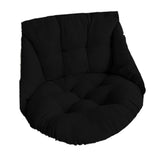 Maxbell Hanging Chair Cushion Patio Hanging Egg Chair Pad for Balcony Garden Hammock Brown