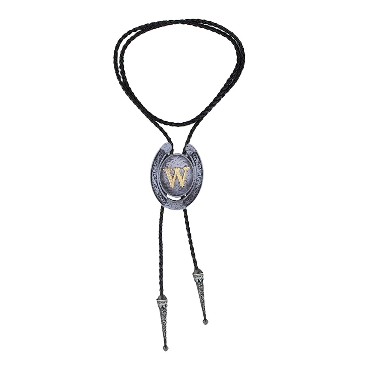 Maxbell Stylish Bolo Tie PU Leather Jewelry Shirt Neck Ties Clothing Accessory W