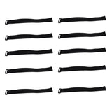 Maxbell 10 Pcs Backpack Luggage Straps Cable Ties Fastener Hook and Loop 20×300 mm