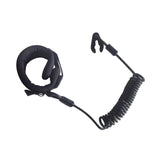 Maxbell Engine Stop Kill Safety Lanyard Tether Cord for Yamaha FX140 Waveraider Black