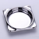 Maxbell Stainless Steel Seasoning Dish Sauce Sugar Spice Dipping Bowl Single Round