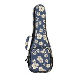 Maxbell Ukelele Carrying Case Nylon for Soprano Concert Tenor Thick Padded 26inch Blue