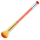 Maxbell Hair Cutting Brush Neck Duster Barbers Hairdressing Dust Clean Tool Red