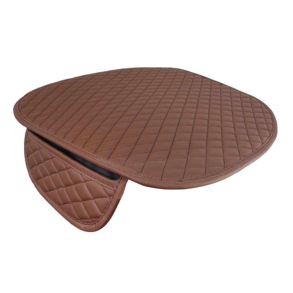 Maxbell Pack of 1 Universal Car Seat Cover Cushion Pad Mat Breathable Interior Brown