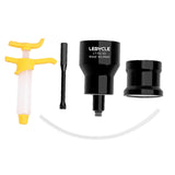 Maxbell Bicycle Road Bike Brake Oil Bleed Kit Tool Bleeding Oil Change Filling Tool Black and Base