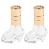 Max 2 Pieces 6ml Empty Refillable Crystal Shoes Perfume Spray Bottles Atomizers