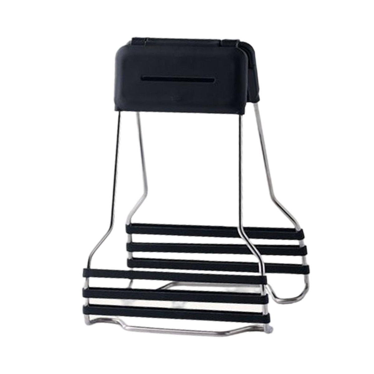 Maxbell Bowl Plate Clamp Adjustable Sturdy Utensil Holder for Restaurant Oven Baking Black