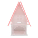Maxbell Beautiful House Loft Cage Exercise Toy for Hamster Mice Gerbil Mouse  Pink