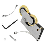 Maxbell Double Wheel Pulley Rustproof Sliding Window Roller for window Style A