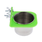 Max Pet Bird Parrot Water Food Feeder Feeding Food Cup For Small to Large Bird S