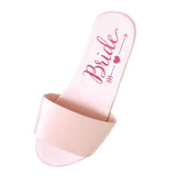 Maxbell Open Toe Wedding Slippers Bride Bridesmaid Party Favor Pink EUR 39