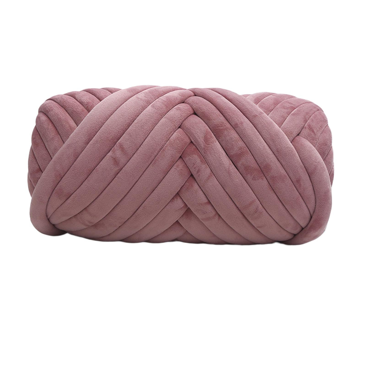 Maxbell 1kg Velvet Chunky Yarn Arm Knitting Rug Making Hand Knit Pet Bed Crocheting Bean paste