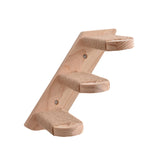 Maxbell Cat Climbing Shelf Wall Mounted Wooden Shelf for Indoor Cats Climbing Kitten 3 Steps