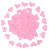 Max Maxb Sponge Heart Petals - Wedding Birthday Confetti Pink 5cm