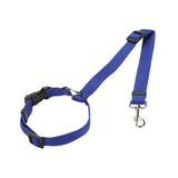 Maxbell Dog Car Seat Belt Practical Durable Leash Lightweight for Hiking Walking Blue