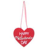 Maxbell Heart-shaped Valentines Day Home Decor Wall Door Hanging Sign Pendants