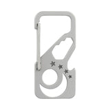 Maxbell 3 in 1 Keychains Multitool Charms Titanium Alloy for Camping Backpacking