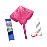 Maxbell Huge Kite Easy to Fly Stable Outdoor Fly Kite Game for Beach Festival Travel B
