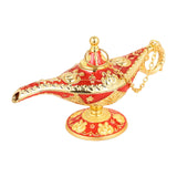 Maxbell Classic Lamp Oil Lamp Prop Wishing Light for Wedding Home Red