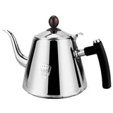 Maxbell 1.2L Coffee Kettle Pour Over Hand Drip Pot Coffee Tea Pot Stainless Polished