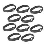 Maxbell 10Pcs Bike Wheel Stabilizer Straps Yoga Mat Secure Tie Down Belts 1.6x45cm