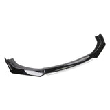 Maxbell 3 Pieces Universal Car Front Bumper Lip Kit Replaces Automotive Premium Black White
