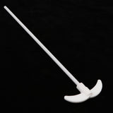 Max PTFE Mixer Stirring Rod for Electric Overhead Stirrer L 350mm Oar Dia 80mm