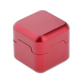 Maxbell Billiards Pool Cue Chalk Holder Magnetic Snooker Stick Tip Chalk Box Red