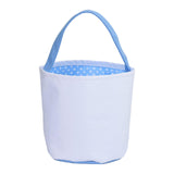 Maxbell Spring Easter Eggs Hunting Bags Treats Gift Bags for Holiday Shopping Daily Blue