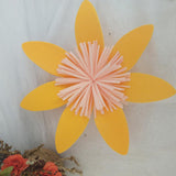 Maxbell Artificial Foam Flower Craft Birthday Wedding Party Decoration Yellow