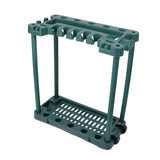 Maxbell Garden Tool Organizer Utility Rack Shovel Rakes Hanger Storage Cart for Lawn