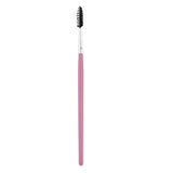 Max Nylon Mascara Wands Wood Handle Makeup Eyelash Extension Brush Silver,Pink