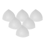Maxbell 3 Pairs Foam Bra Insert Refreshing Soft Bra Pads Inserts for Everyday Wear White