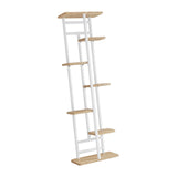 Maxbell Metal Flowerpot Stand Storage Display Planter Rack Home Indoor Outdoor seven layers