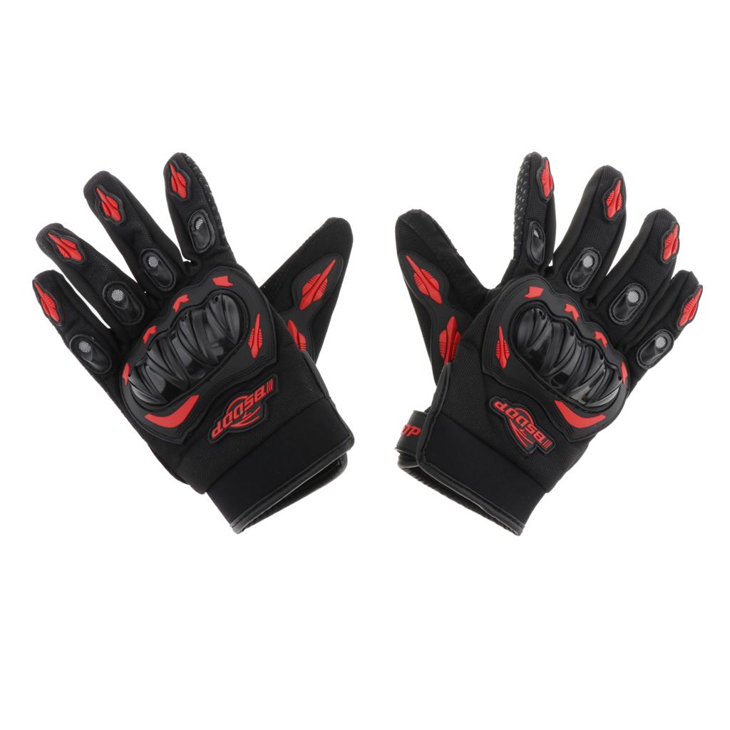 Maxbell Motorcycle Glove Waterproof Motorbike Warm Thermal Winter Quality Red L