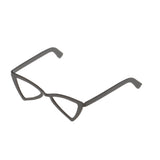 Maxbell 1 / 6 soldier accessories glasses 2.3x2.5cm black