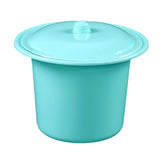 Maxbell Portable Spittoon PP Plastic Lightweight Durable for Elderly Women Men Blue