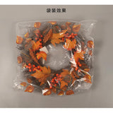 Maxbell Fall Wreath Front Door Decorative Autumn Harvest Wreath for Farmhouse Decor