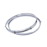 Max Zinc Alloy Die Cast Snare Drum Hoops Parts Accessories 1.5mm 14inch 6 Holes