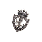 Maxbell Brooches Badge Lapel Fashion Animal Retro Jewelry Pin for Shawl Male Men Argent