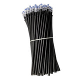 Maxbell 20Pcs Heat Erasable Gel Ink Pen Refills Magic for Writing Tailors Quilting Black