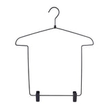 Maxbell Coat Rack for Boys Girls Outfits Garments Holder Shirts for Cloakroom Home black