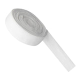 Maxbell 2cm Elastic Flat Bias Binding Tape Craft Clothing Sewing Braided Rope White