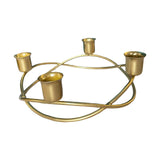 Maxbell Candle Holder Wedding Table Home Home Decor Candle Holder Party Metal Stand Gold