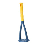 Maxbell Potato Ricer Hanging Hook Ergonomic Grip Manual for Yam Cooking Vegetable Blue