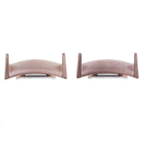 Max 2pcs Stainless Steel Watch Band Adapter for Galaxy Gear S2 RM-720 Rose Gold