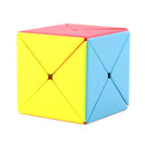 Maxbell 8 Axis Irregular X Magic Cube Speed Cube Twist Puzzle Brain Teaser Game Toy