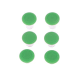 Maxbell 6 Pieces Replacement Button Joystick Grip Cap for Xbox One Elite Controller Green